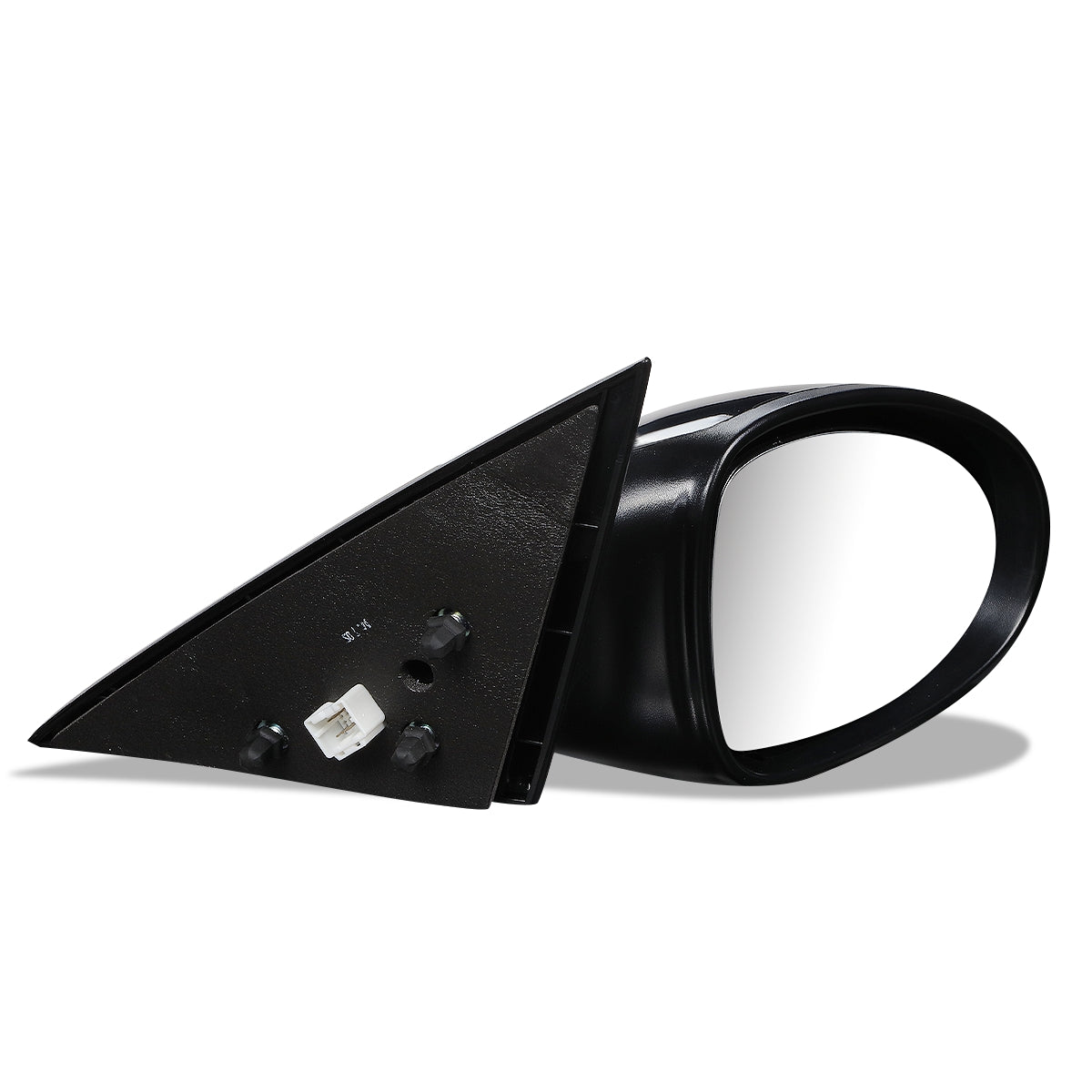 RETROVISOR MIRROR - OEM - 02-04 NISSAN ALTIMA - POWERED - HEATED - BLACK MATERIAL - RIGHT