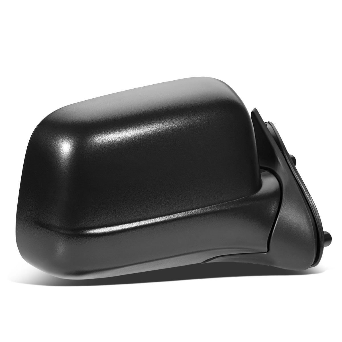 RETROVISOR MIRROR - OEM - 98-00 NISSAN FRONTIER - MANUAL - FOLDING - TEXTURED - BLACK - RIGHT