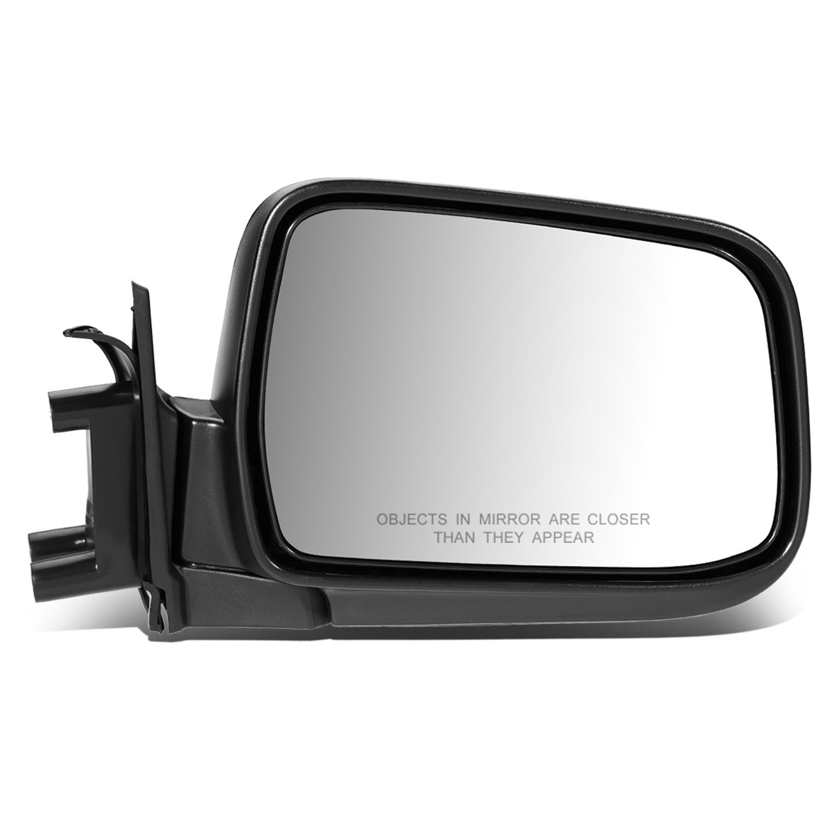 RETROVISOR MIRROR - OEM - 98-00 NISSAN FRONTIER - MANUAL - FOLDING - TEXTURED - BLACK - RIGHT