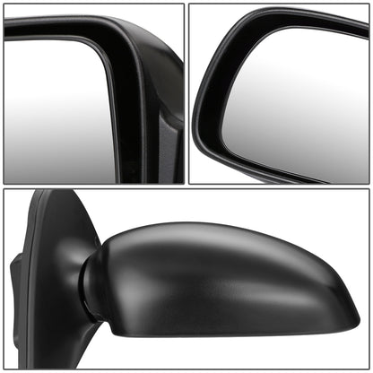 RETROVISOR MIRROR - OEM - 99-02 NISSAN QUEST - POWERED - FOLDING - BLACK MATERIAL - RIGHT