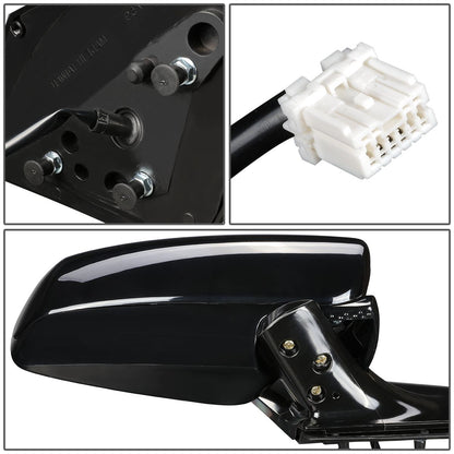 RETROVISOR MIRROR - OEM - 03-04 NISSAN MURANO - POWERED - PAINTABLE - BLACK - RIGHT