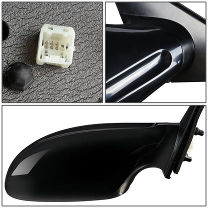 RETROVISOR MIRROR - OEM - 04-06 NISSAN ALTIMA - POWERED - PAINTABLE - BLACK - RIGHT