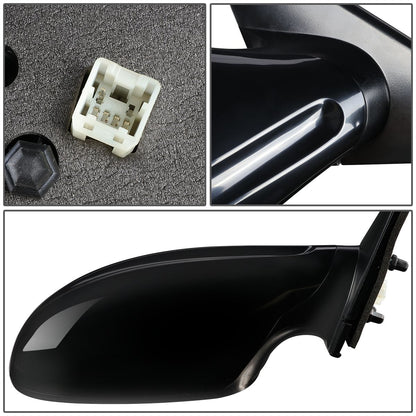 RETROVISOR MIRROR - OEM - 04-06 NISSAN ALTIMA - POWERED - HEATED - PAINTABLE - BLACK - RIGHT