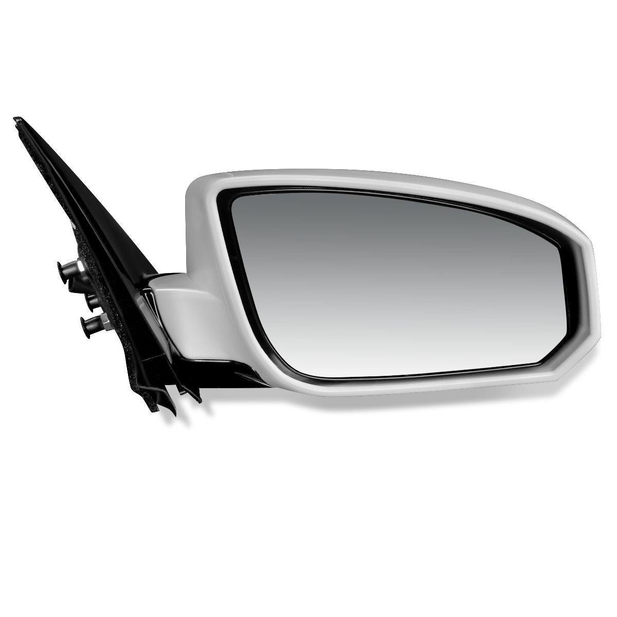 RETROVISOR MIRROR - OEM - 04-08 NISSAN MAXIMA - POWERED - HEATED - PAINTABLE - WHITE - RIGHT