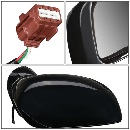 RETROVISOR MIRROR - OEM - 07-12 NISSAN VERSA - POWERED - PAINTABLE - BLACK - RIGHT