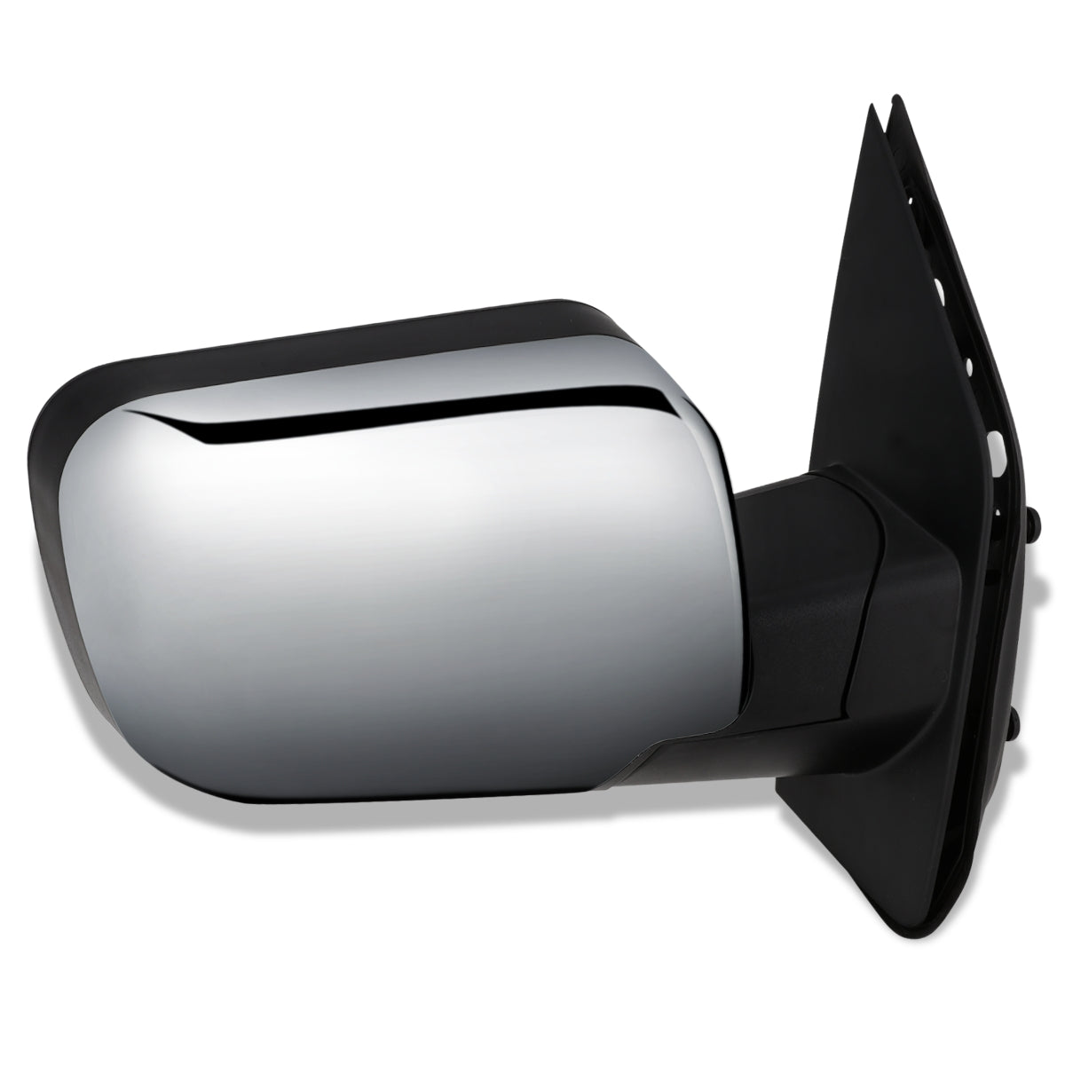 RETROVISOR MIRROR - OEM - 04-10 NISSAN TITAN / 04-10 INFINITI QX56 / 05-15 NISSAN ARMADA - POWERED - HEATED - CHROME - RIGHT