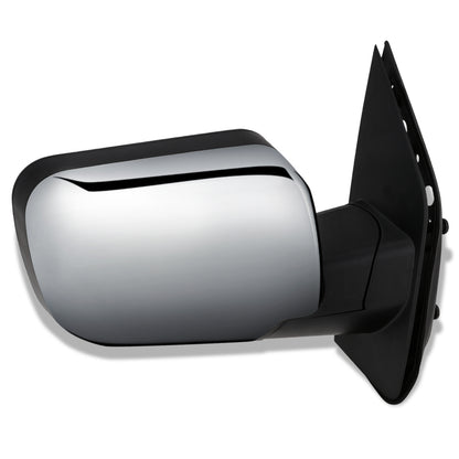 RETROVISOR MIRROR - OEM - 04-10 NISSAN TITAN / 04-10 INFINITI QX56 / 05-15 NISSAN ARMADA - POWERED - HEATED - CHROME - RIGHT