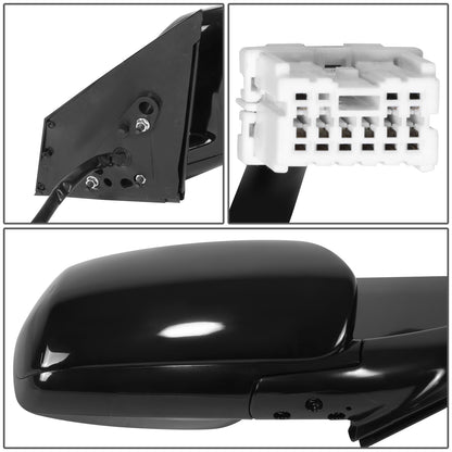 RETROVISOR MIRROR - OE STYLE - NISSAN MURANO 03-04 - WITH POWER WITH HEATED WITH MEMORY - PASSENGER SIDE - PAINT TO MATCH - BLACK
