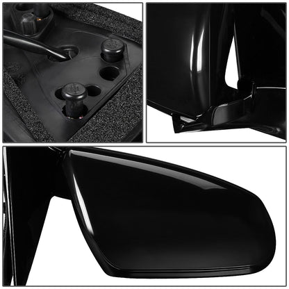 RETROVISOR MIRROR - OEM - 05-07 NISSAN MURANO - POWERED - TEXTURED - BLACK - RIGHT