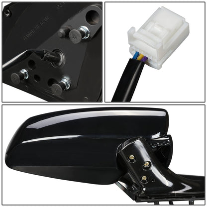 RETROVISOR MIRROR - OEM - 05-07 NISSAN MURANO - POWERED - TEXTURED - BLACK - RIGHT