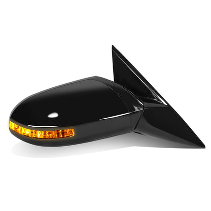 RETROVISOR MIRROR - OE STYLE - NISSAN MAXIMA 09-15 - WITH POWER WITH HEATED GLASS WITH SIGNAL - PASSENGER SIDE - PAINT TO MATCH - BLACK