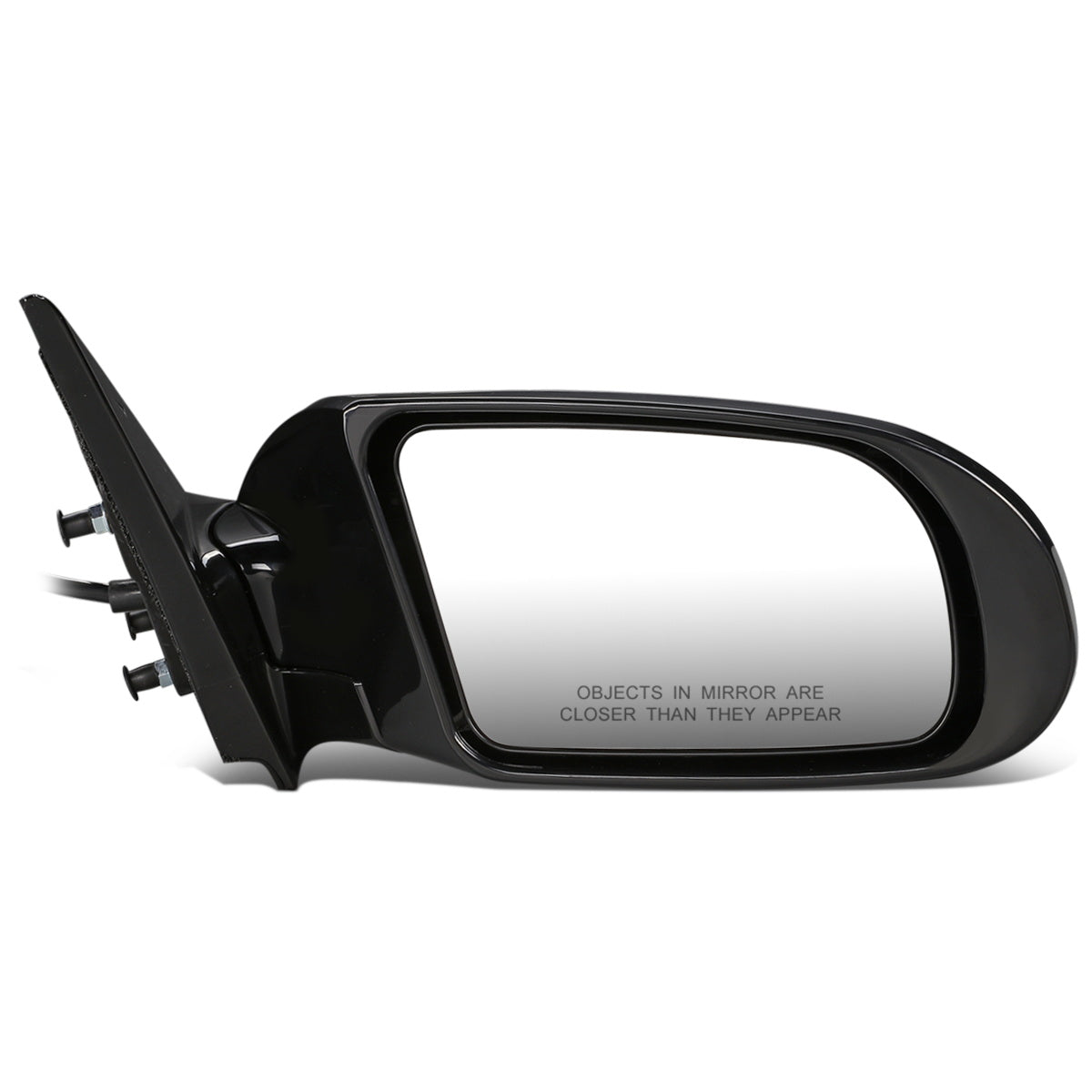 RETROVISOR MIRROR - OEM - 09-15 NISSAN MAXIMA - POWERED - W/ SIGNAL LIGHT - FOLDING - BLACK MATERIAL - RIGHT