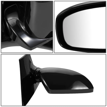 RETROVISOR MIRROR - OEM - 09-14 NISSAN MURANO - POWERED - HEATED - W/ MEMORY - FOLDING - BLACK MATERIAL - RIGHT