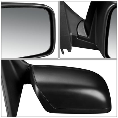 RETROVISOR MIRROR - OEM - 08-13 NISSAN ROGUE / 14-15 NISSAN ROGUE SELECT - POWERED - HEATED - TEXTURED - BLACK - RIGHT