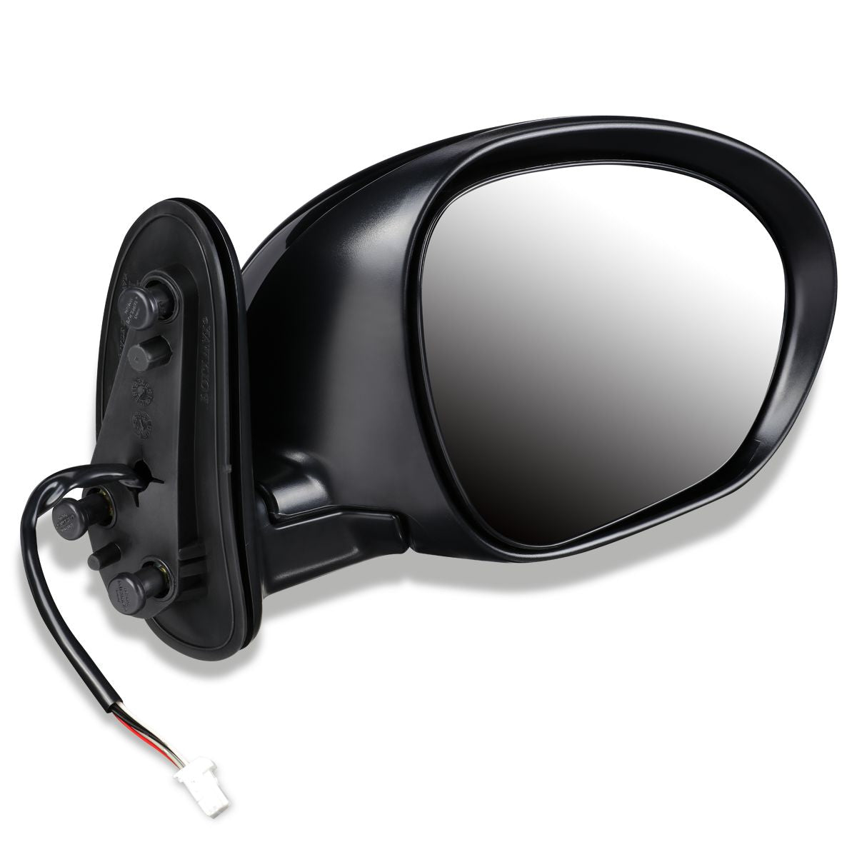 RETROVISOR MIRROR - OEM - 09-14 NISSAN CUBE - POWERED - HEATED - TEXTURED - BLACK - RIGHT