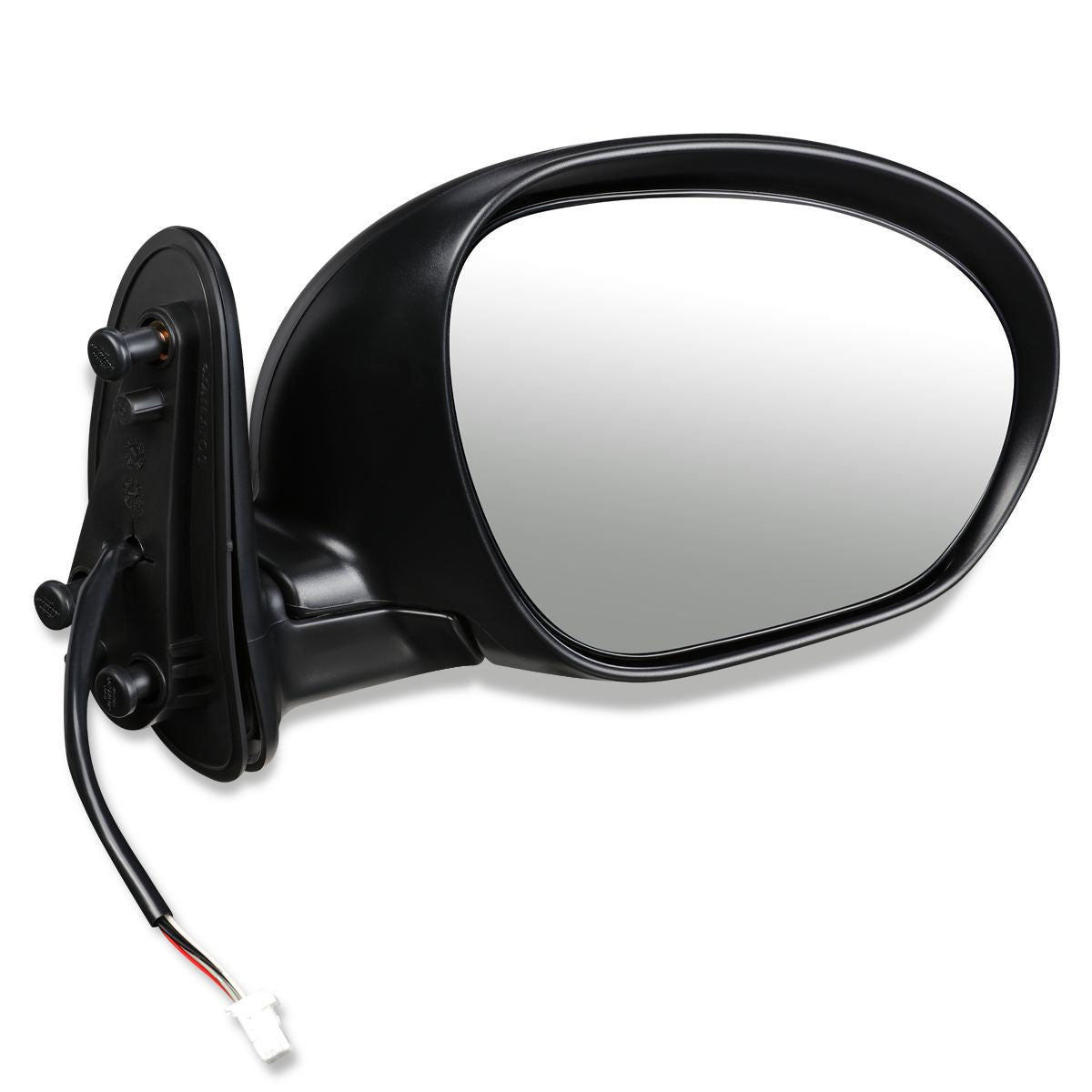RETROVISOR MIRROR - OEM - 09-14 NISSAN CUBE - POWERED - HEATED - PAINTABLE - BLACK - RIGHT