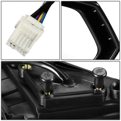 RETROVISOR MIRROR - OEM - 03-09 NISSAN 350Z - POWERED - HEATED - PAINTABLE - BLACK - RIGHT