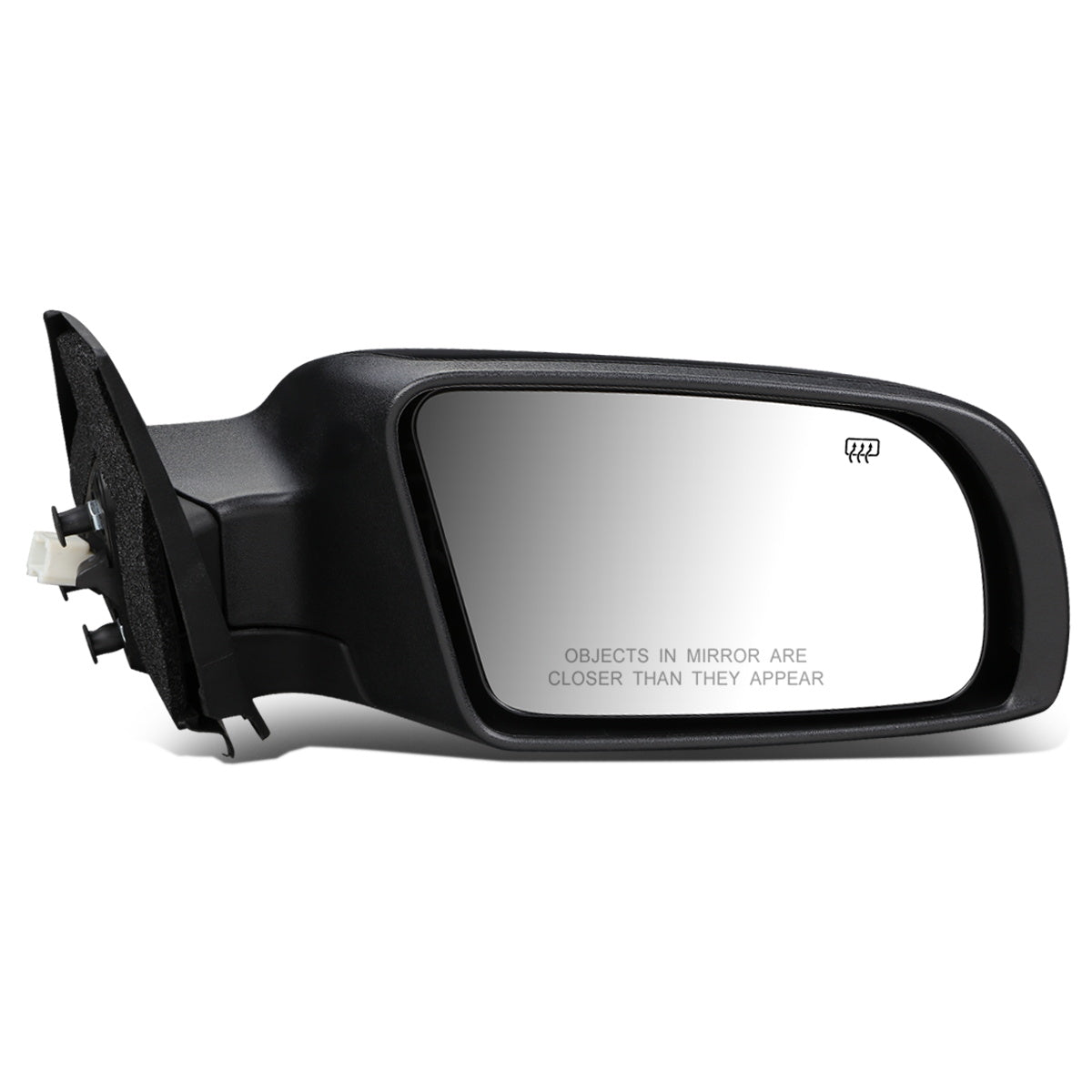 RETROVISOR MIRROR - OEM - 07-12 NISSAN ALTIMA 2-DR - POWERED - HEATED - W/ SIGNAL LIGHT - FOLDING - BLACK MATERIAL - RIGHT