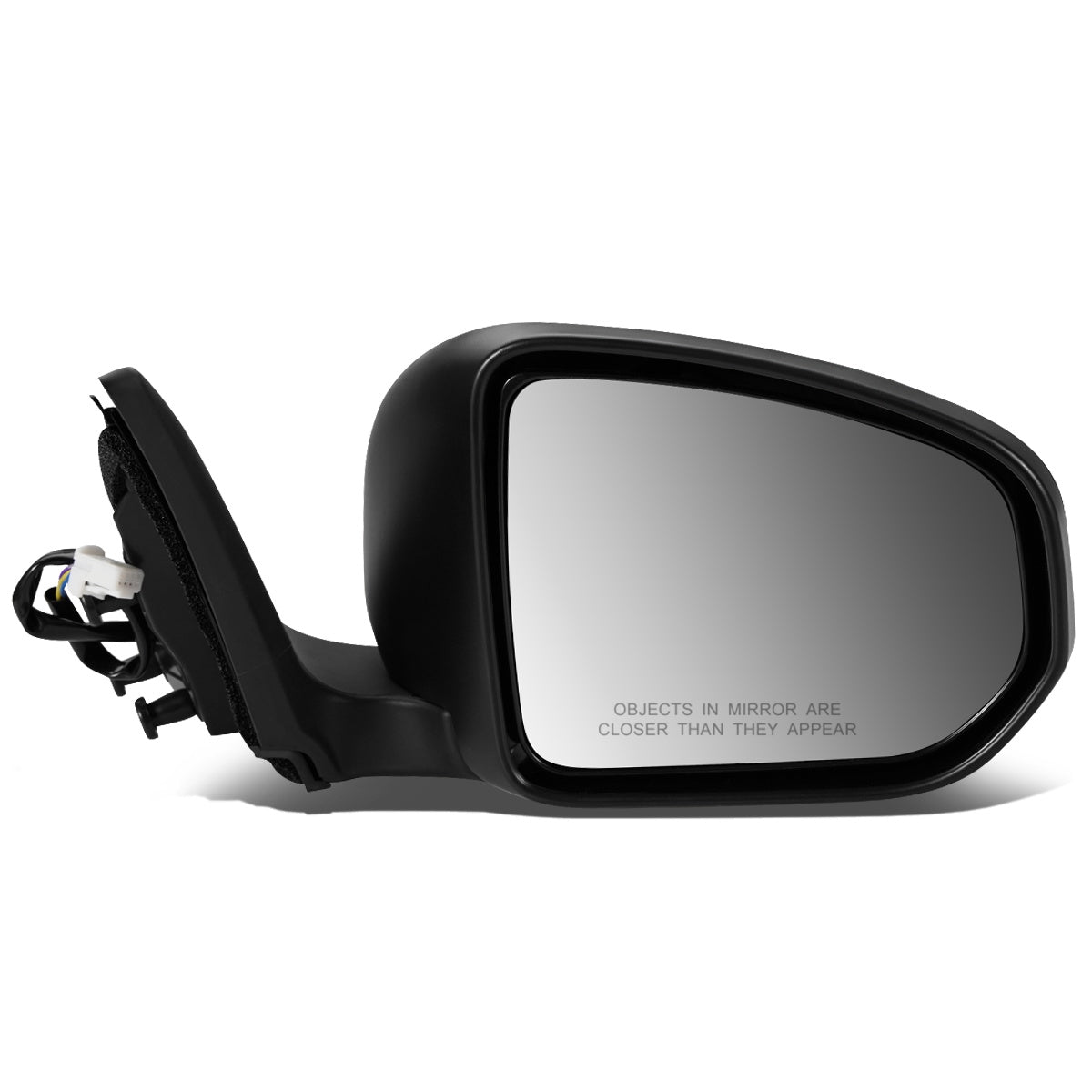 RETROVISOR MIRROR - OEM - 09-14 NISSAN 370Z - POWERED - FOLDING - BLACK MATERIAL - RIGHT