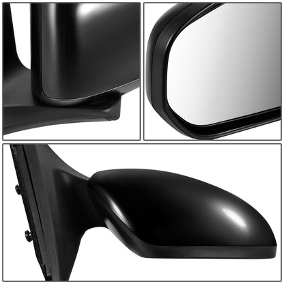 RETROVISOR MIRROR - OEM - 09-14 NISSAN 370Z - POWERED - FOLDING - BLACK MATERIAL - RIGHT