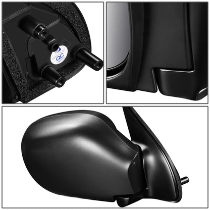 RETROVISOR MIRROR - OEM - 99-00 NISSAN PATHFINDER - MANUAL - TEXTURED - BLACK - RIGHT