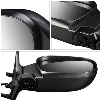 RETROVISOR MIRROR - OEM - 01-04 NISSAN PATHFINDER - POWERED - HEATED - TEXTURED - BLACK - RIGHT