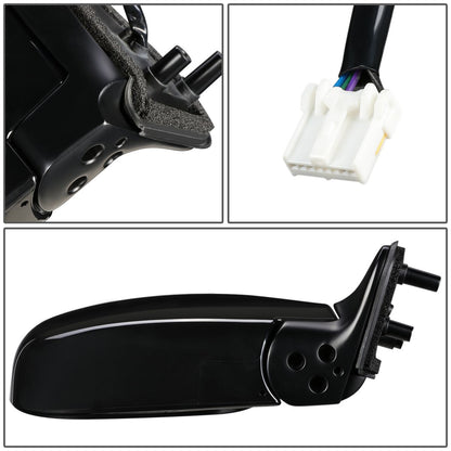 RETROVISOR MIRROR - OEM - 01-04 NISSAN PATHFINDER - POWERED - HEATED - PRIMED - BLACK - RIGHT