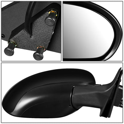 RETROVISOR MIRROR - OEM - 11-14 NISSAN JUKE - POWERED - TEXTURED - BLACK - RIGHT