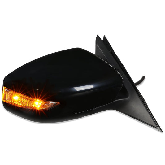 RETROVISOR MIRROR - OEM - 13-18 NISSAN ALTIMA SEDAN - POWERED - TEXTURED - BLACK - RIGHT