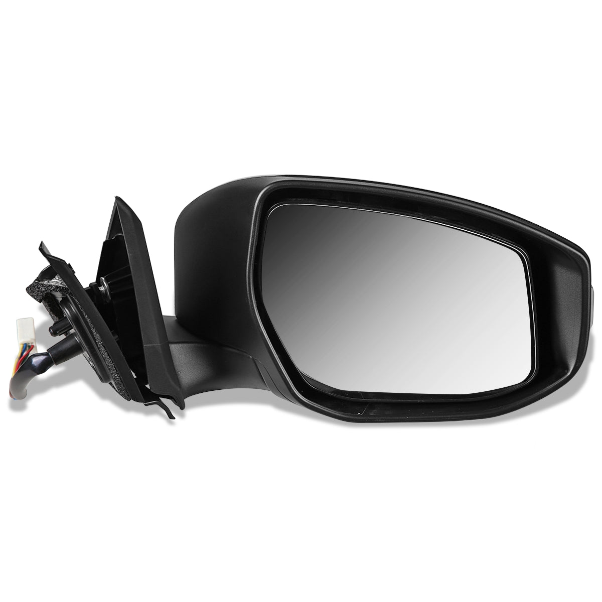 RETROVISOR MIRROR - OEM - 13-18 NISSAN ALTIMA SEDAN - POWERED - HEATED - TEXTURED - BLACK - RIGHT