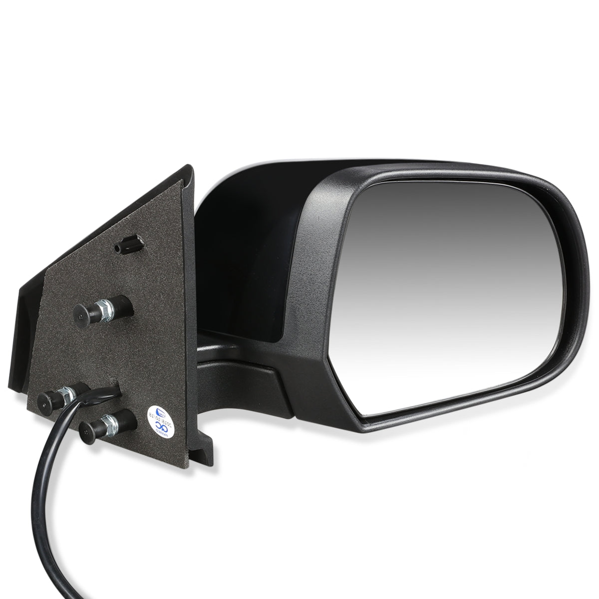 RETROVISOR MIRROR - OEM - 12-14 NISSAN VERSA - POWERED - TEXTURED - BLACK - RIGHT