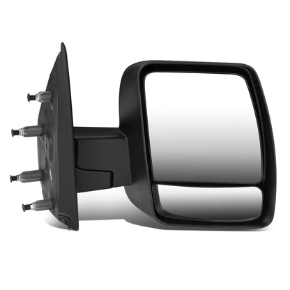 RETROVISOR MIRROR - OEM - 12-18 NISSAN CARGO VAN - POWERED - FOLDING - W/ DUAL GLASS - TEXTURED - BLACK - RIGHT