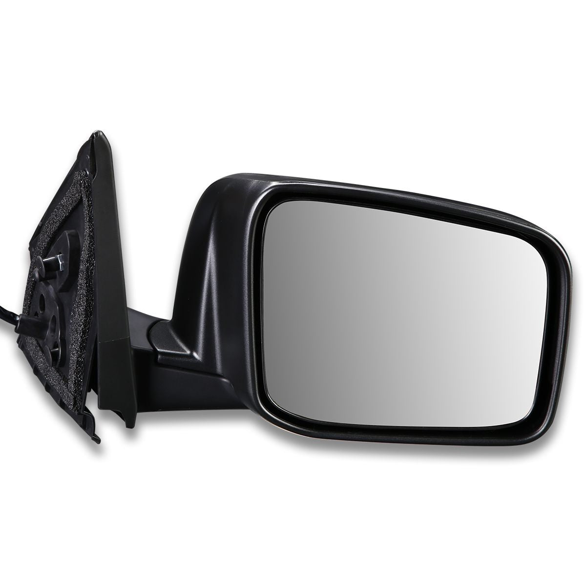 RETROVISOR MIRROR - OEM - 08-13 NISSAN ROGUE - POWERED - HEATED - PAINTABLE - BLACK - RIGHT