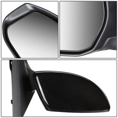 RETROVISOR MIRROR - OEM - 13-15 NISSAN SENTRA - POWERED - TEXTURED - BLACK - RIGHT