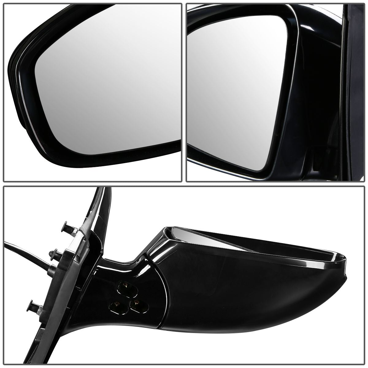 RETROVISOR MIRROR - OEM - 13-16 NISSAN PATHFINDER - POWERED - TEXTURED - BLACK - RIGHT
