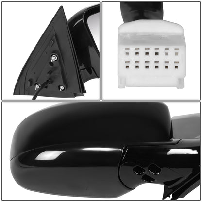 RETROVISOR MIRROR - OE STYLE - NISSAN PATHFINDER 13-20 - WITH POWER WITH HEATED WITH MEMORY - PASSENGER SIDE - PAINT TO MATCH - BLACK