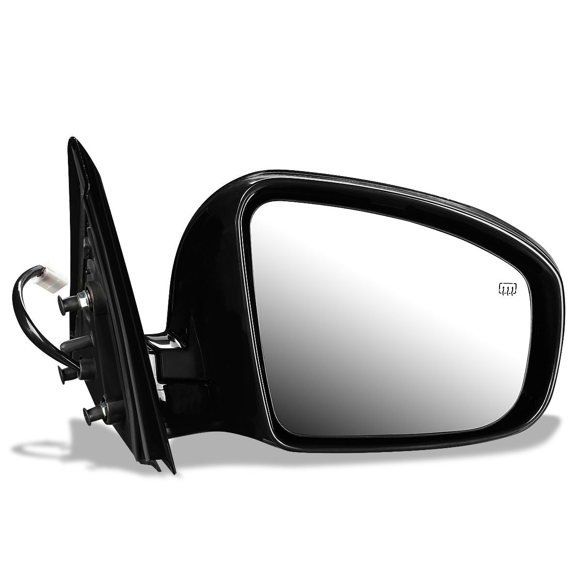 RETROVISOR MIRROR - OEM - 13-16 NISSAN PATHFINDER - POWERED - HEATED - TEXTURED - BLACK - RIGHT