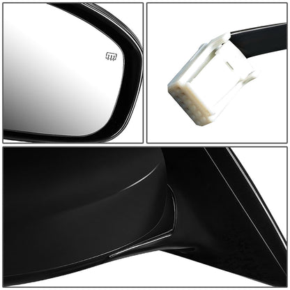 RETROVISOR MIRROR - OEM - 13-16 NISSAN PATHFINDER - POWERED - HEATED - TEXTURED - BLACK - RIGHT