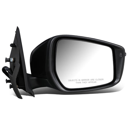 RETROVISOR MIRROR - OEM - 15-19 NISSAN VERSA 4-DR - POWERED - W/ SIGNAL LIGHT - FOLDING - BLACK MATERIAL - RIGHT