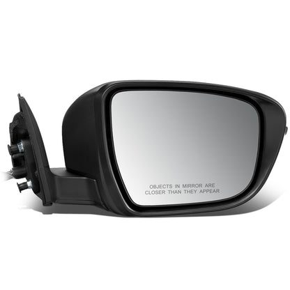 RETROVISOR MIRROR - OEM - 14-16 NISSAN ROGUE - POWERED - W/ SIGNAL LIGHT - FOLDING - BLACK MATERIAL - RIGHT