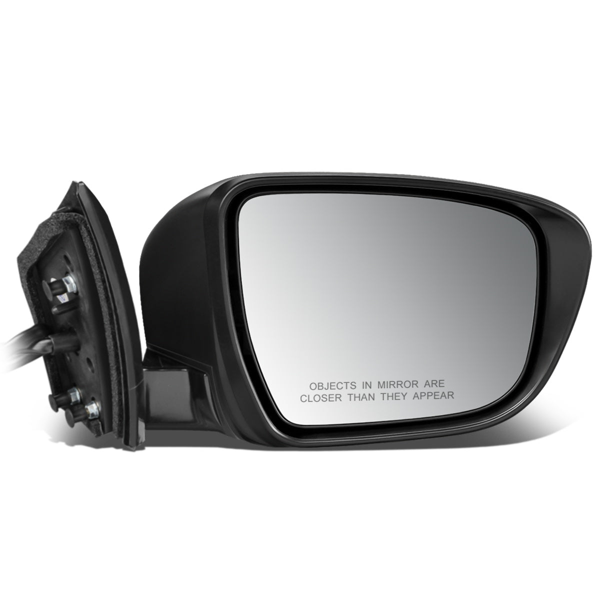 RETROVISOR MIRROR - OEM - 15-18 NISSAN MURANO - POWERED - W/ SIGNAL LIGHT - FOLDING - BLACK MATERIAL - RIGHT