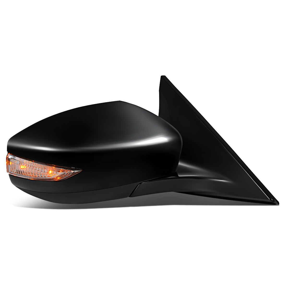 RETROVISOR MIRROR - OEM - 16-18 NISSAN MAXIMA - POWERED - FOLDING - BLACK MATERIAL - RIGHT