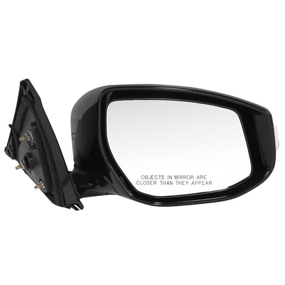 RETROVISOR MIRROR - OE STYLE - NISSAN MAXIMA 16-19 - WITH POWER WITH HEATED GLASS WITH SIGNAL WITH MEMORY WITH CAMERA - PASSENGER SIDE - PAINT TO MATCH - BLACK