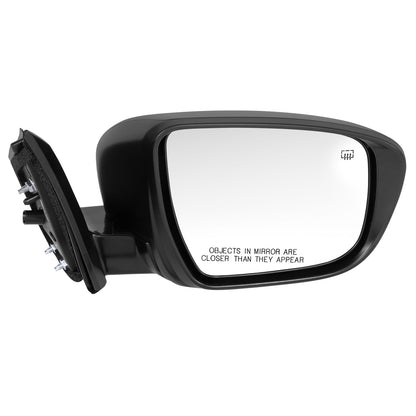 RETROVISOR MIRROR - OE STYLE - NISSAN MURANO 15-16 - WITH POWER WITH HEATED WITH CAMERA WITH SIGNAL - PASSENGER SIDE - PAINT TO MATCH - BLACK