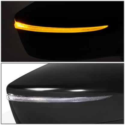 RETROVISOR MIRROR - OE STYLE - NISSAN VERSA 15-19 - WITH POWER WITH SIGNAL - PASSENGER SIDE - PAINT TO MATCH - BLACK