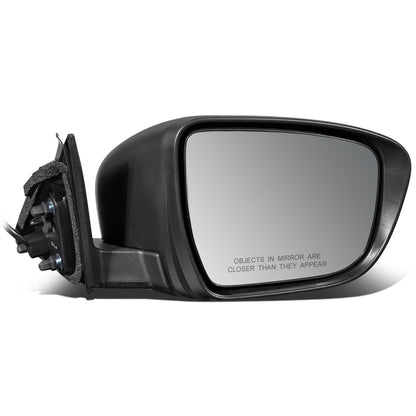RETROVISOR MIRROR - OEM - 14-16 NISSAN ROGUE - POWERED - FOLDING - BLACK MATERIAL - RIGHT