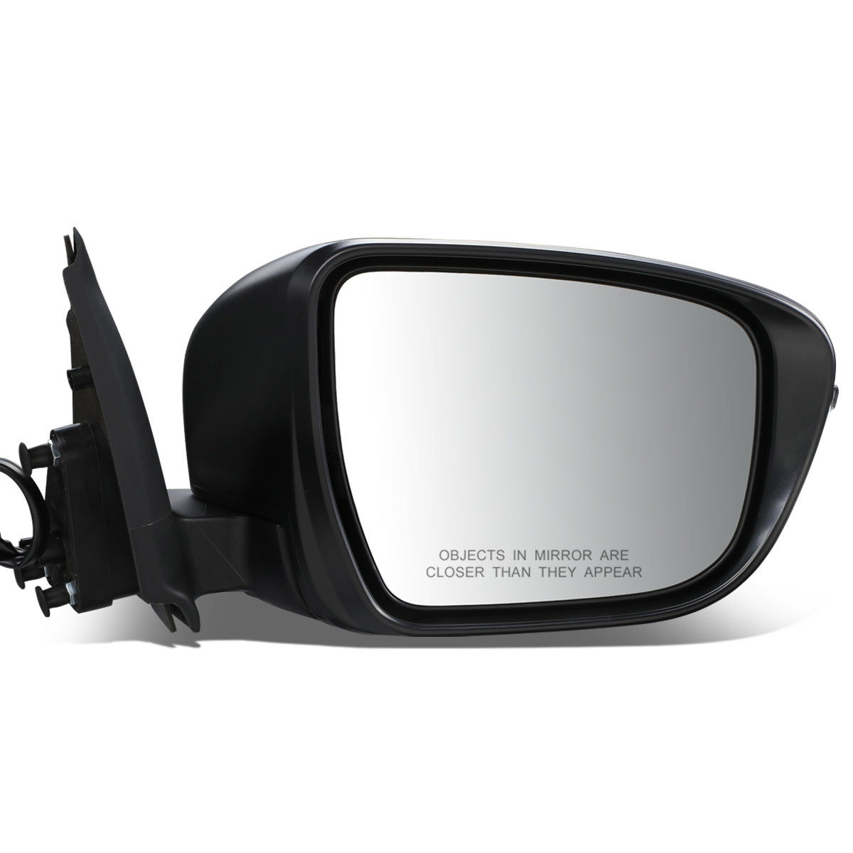 RETROVISOR MIRROR - OEM - 11-12 NISSAN JUKE - POWERED - W/ SIGNAL LIGHT - FOLDING - BLACK MATERIAL - RIGHT
