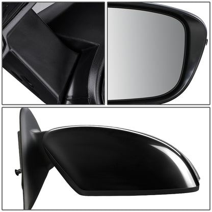 RETROVISOR MIRROR - OEM - 11-12 NISSAN JUKE - POWERED - W/ SIGNAL LIGHT - FOLDING - BLACK MATERIAL - RIGHT