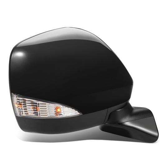RETROVISOR MIRROR - OEM - 11-17 NISSAN QUEST - POWERED - HEATED - W/ SIGNAL LIGHT - W/ MEMORY - W/ BSD - FOLDING - BLACK MATERIAL - RIGHT