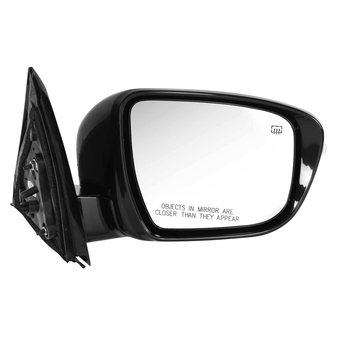 RETROVISOR MIRROR - OE STYLE - NISSAN PATHFINDER 17 - WITH POWER WITH HEATED WITH CAMERA - PASSENGER SIDE - PAINT TO MATCH - BLACK